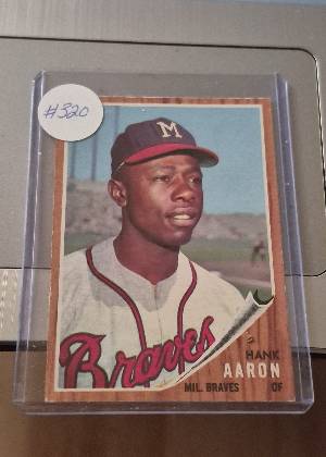 Hank Aaron, graded 5.5