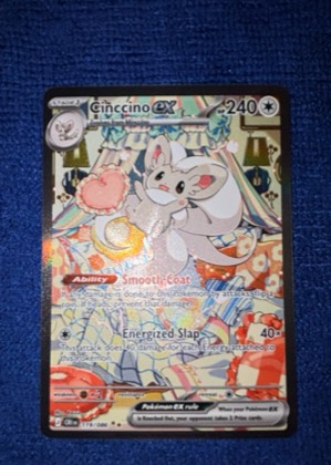 Cinccino ex, graded 9.0