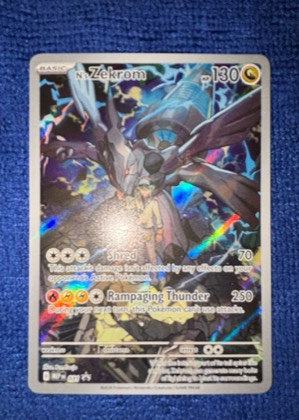 N's Zekrom - 031, graded 9.0