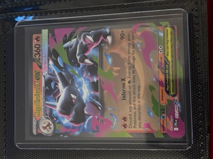 Mega Charizard X ex, graded 9.0
