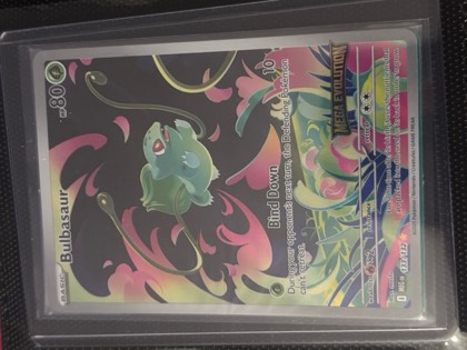 Bulbasaur graded 8