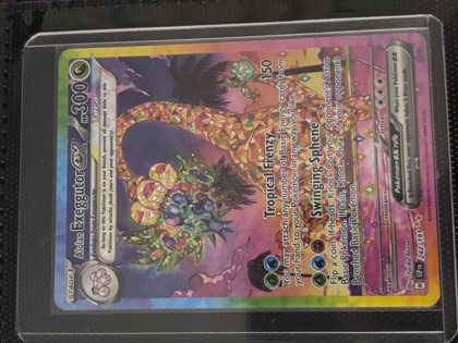 Alolan Exeggutor ex graded 8