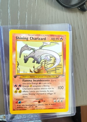 Shining Charizard, graded 9.0