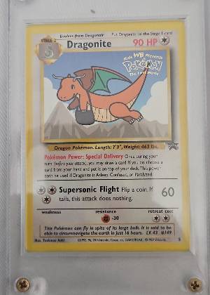 Dragonite (Movie Promo), graded 9.0