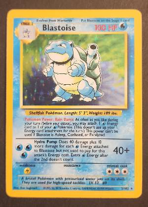 Blastoise graded 7