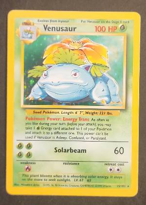 Venusaur graded 7