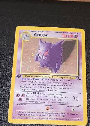 Gengar (5), graded 7.5