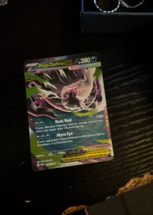 Mega Darkrai ex graded 8