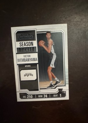 Victor Wembanyama, graded 8.0