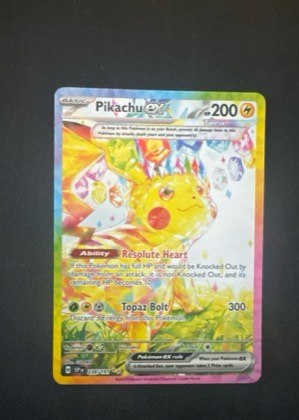 Pikachu ex, graded 9.0