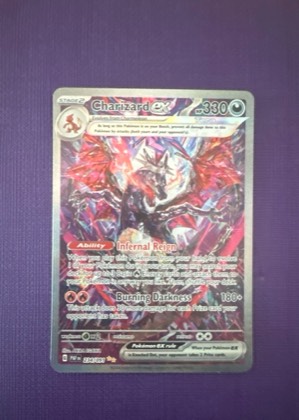 Charizard ex, graded 9.0