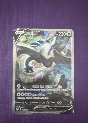 Lugia V (Alternate Full Art), graded 9.0