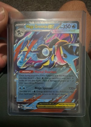 Mega Greninja ex, graded 9.0