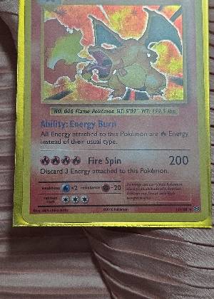 Charizard, graded 8.0