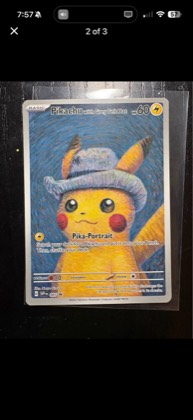 Pikachu with Grey Felt Hat, graded 9.0
