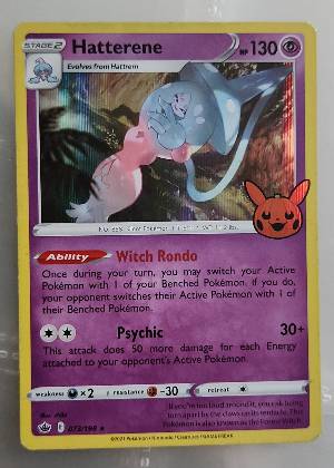 Hatterene, graded 9.0