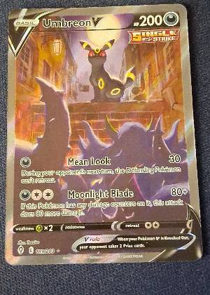 Umbreon V (Alternate Full Art), graded 9.0