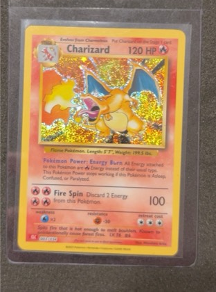 Charizard, graded 9.0