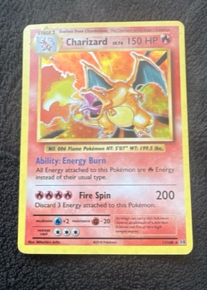 Charizard, graded 9.5