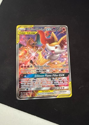 Charizard & Braixen GX - SM230 graded 8.5