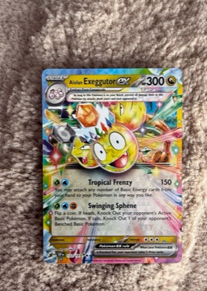 Alolan Exeggutor ex, graded 9.0