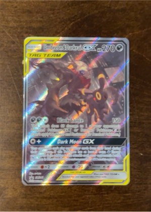 Umbreon & Darkrai GX - SM241 graded 9