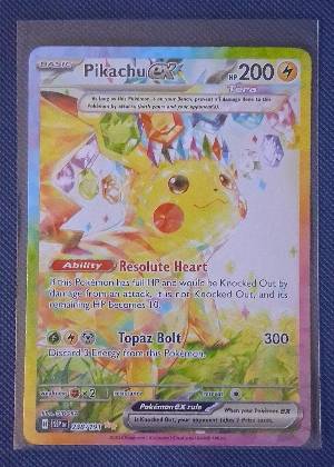 Pikachu ex - 238/191 graded 9