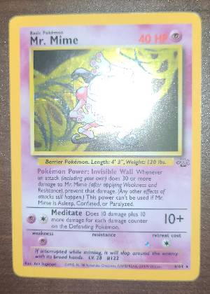 Mr. Mime (6), graded 7.0