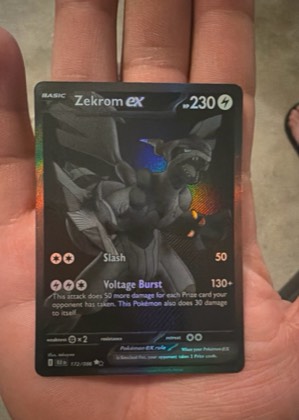 Zekrom ex, graded 9.0