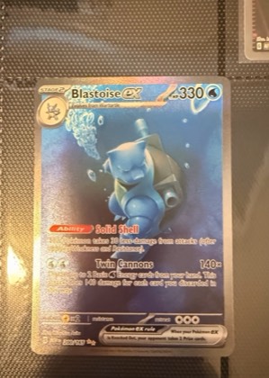 Blastoise ex, graded 9.0