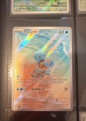 Squirtle, graded 9.0