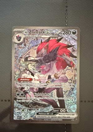 N's Zoroark ex, graded 9.0
