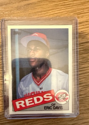 Eric Davis, graded 7.5