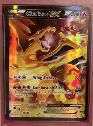 Charizard EX - XY121, graded 9.0
