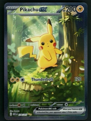 Pikachu ex, graded 9.5