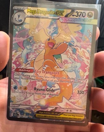 Mega Dragonite ex graded 8.5