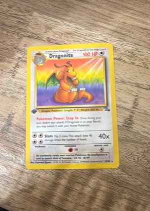 Dragonite, graded 9.0