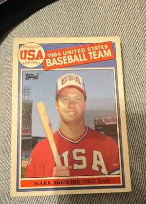 Mark McGwire, graded 8.0