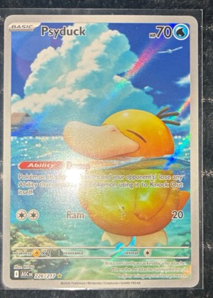 Psyduck, graded 9.0