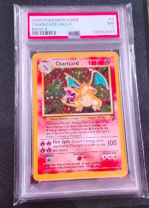 Charizard, graded 7.0