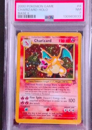 Charizard graded 7