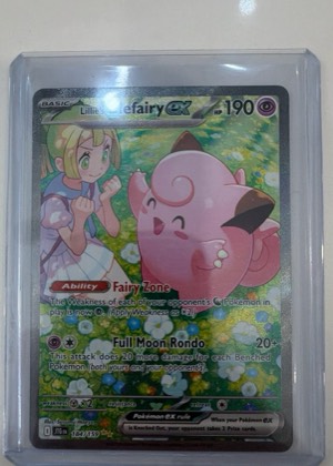Lillie's Clefairy ex, graded 9.0