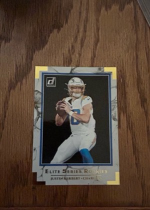 Justin Herbert, graded 8.5