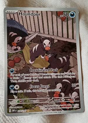 Houndour, graded 8.5