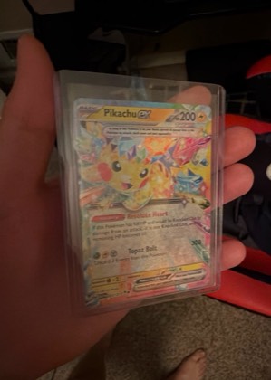 Pikachu ex - 057/191 graded 7