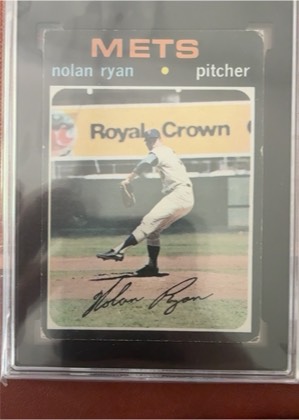 Nolan Ryan, graded 7.0