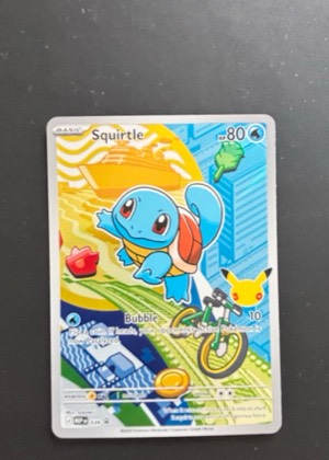 Squirtle, graded 7.5