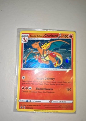 Special Delivery Charizard, graded 9.0