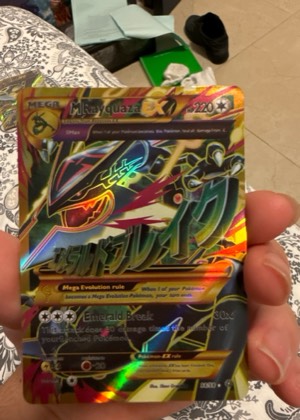 M Rayquaza EX, graded 9.0