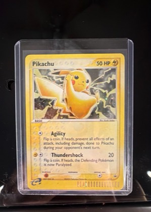 Pikachu, graded 8.5